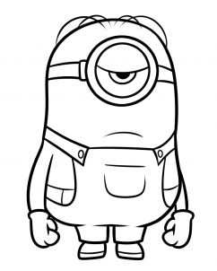 Printable Carl upset Coloring Page for kids.