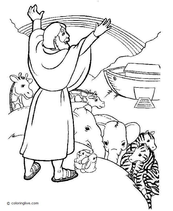 Printable Bible  Sheets Coloring Page for kids.