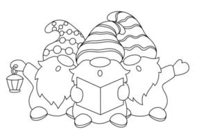 Christmas Coloring Vector Art, Icons, and Graphics for Free Download