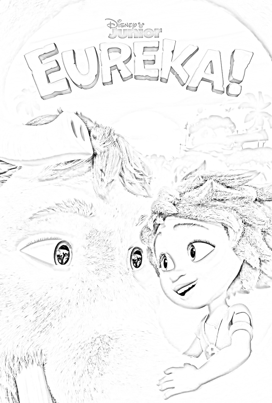 Disney Eureka Coloring Pages 10 Printable Sheets Simple To Draw Easy 