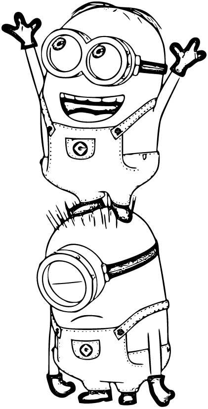 Minions Coloring Pages ea39341f