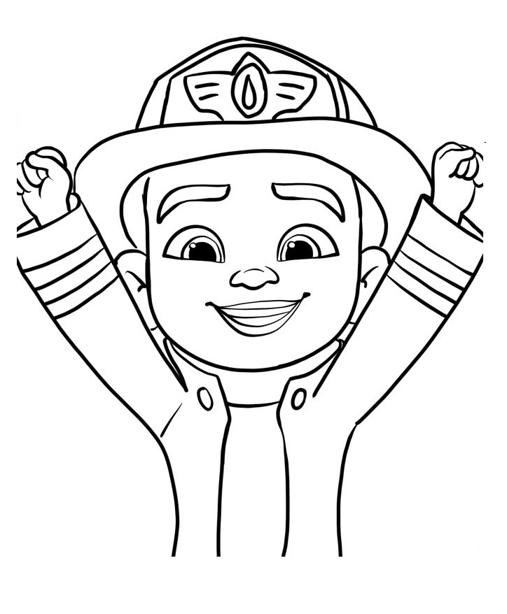 Firebuds Coloring Pages 2