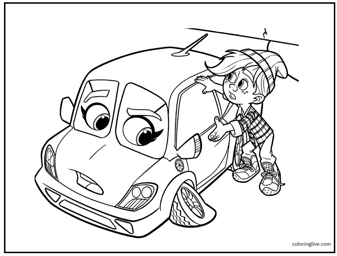 Firebuds Coloring Sheets 1