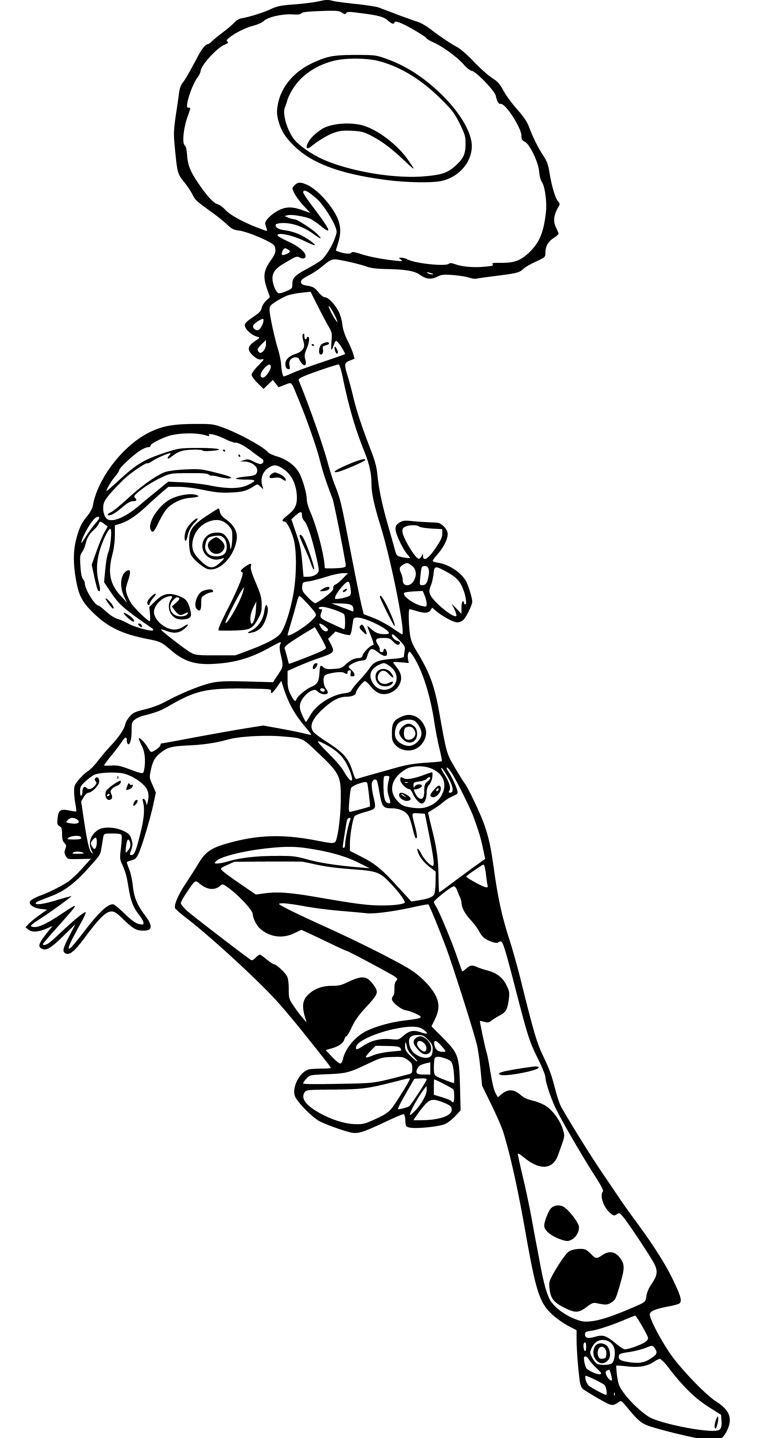 Jessie Coloring Pages Toy Story 3