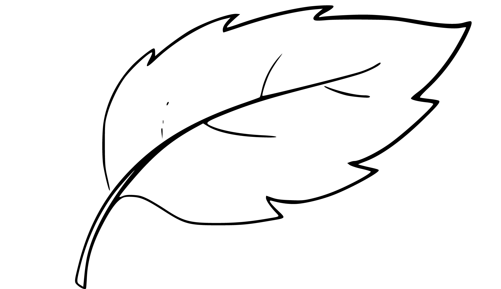 Leaf Coloring Pages 4