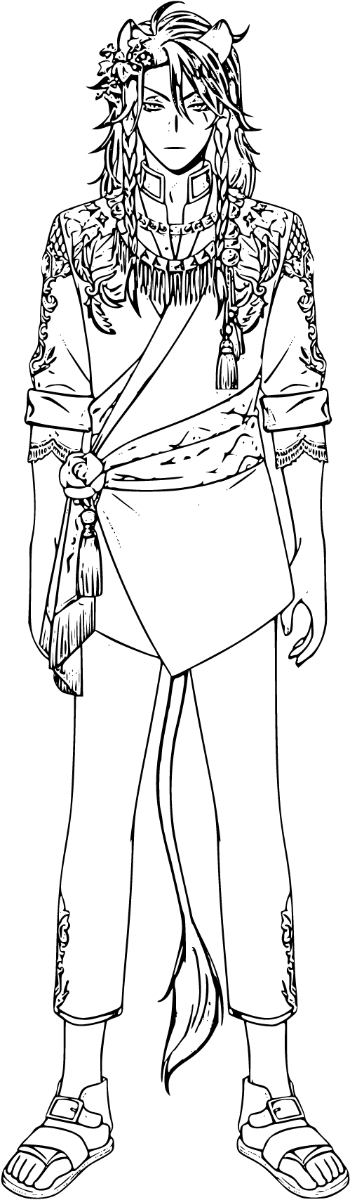 Leona Kingscholar Coloring Pages 1