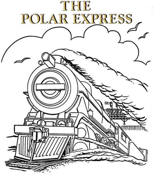 the polar express train coloring pages | Train coloring pages ...