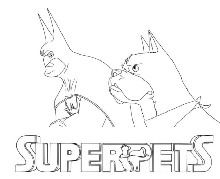 Super-Pets Coloring Pages 9