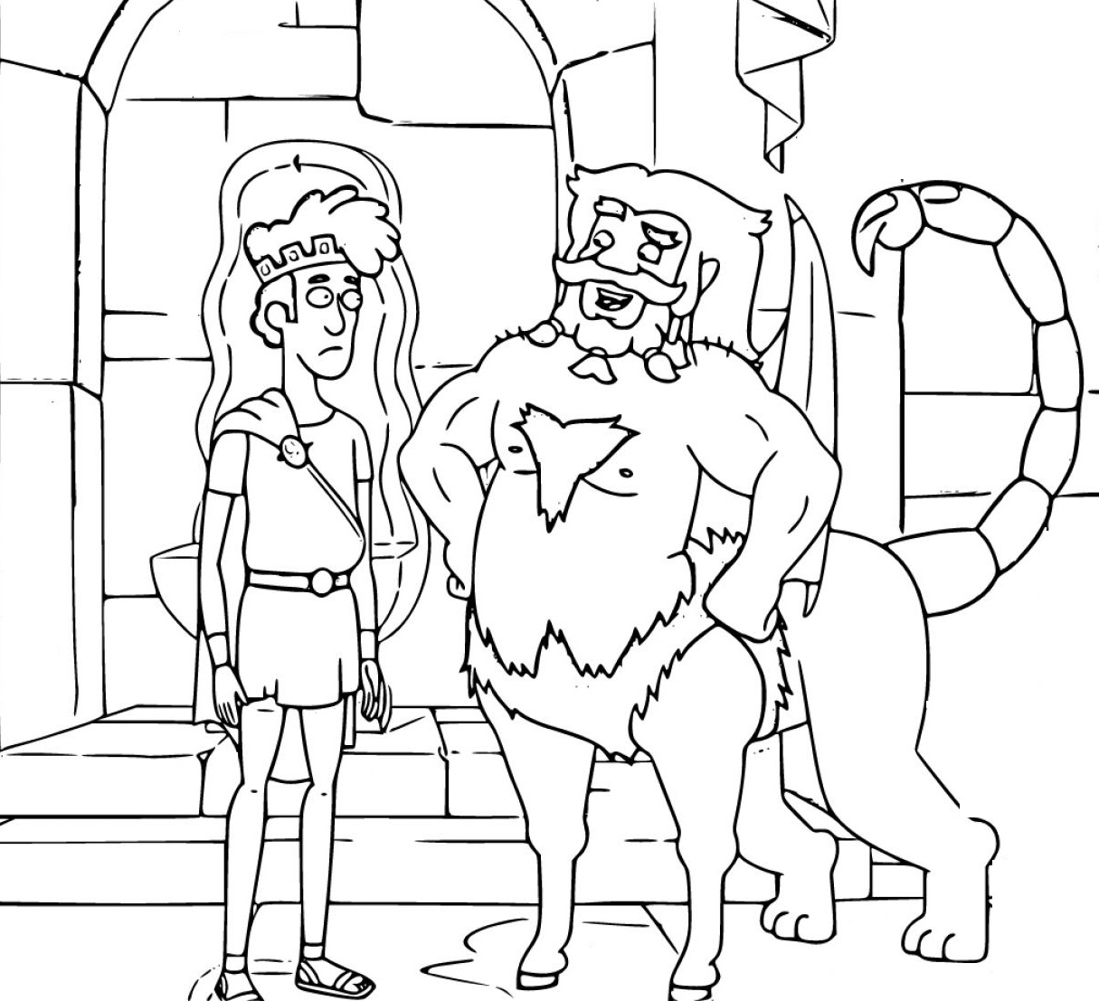 Tyrannis Coloring Sheets 6