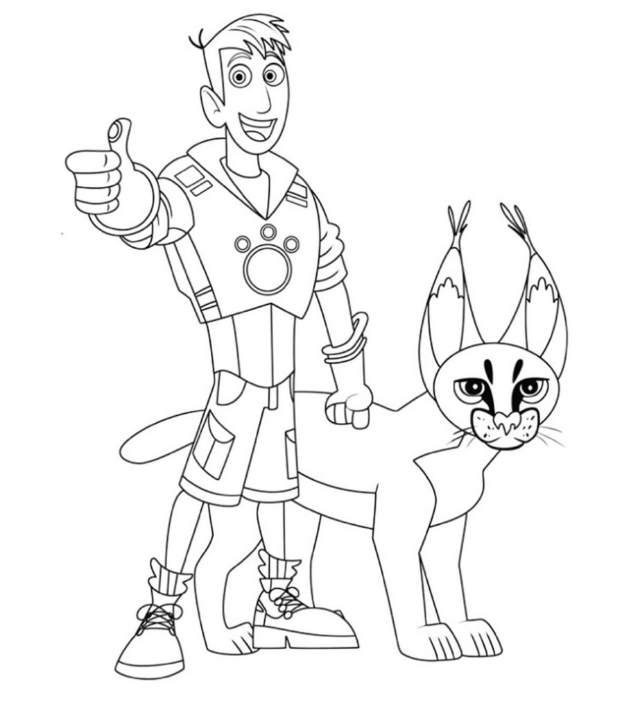 Wild Kratts Coloring Pages - Free Printable - MomJunction